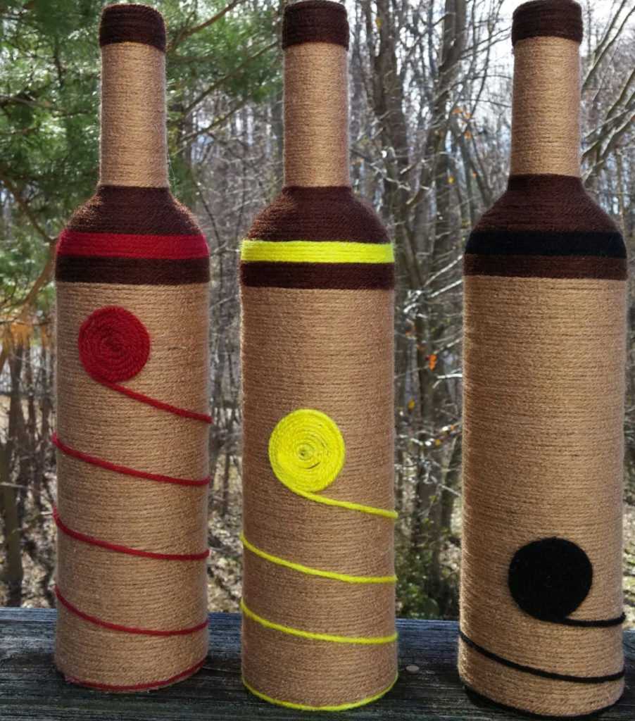 Бутылки из под вина