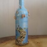 Бутылки на морскую тему