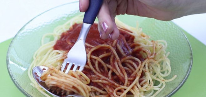 Как намотать спагетти