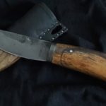 Кованный нож Шаман из напильника