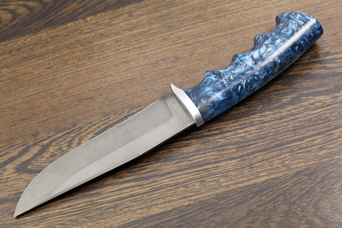 Охотничий нож - легированный булат