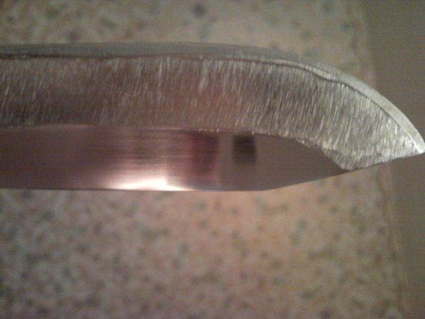 Полировка самодельного ножа