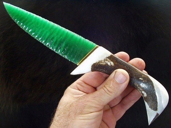 Кастомный нож из оптоволокна